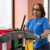 Diana Valentin, Head Custodian, Facilities Management